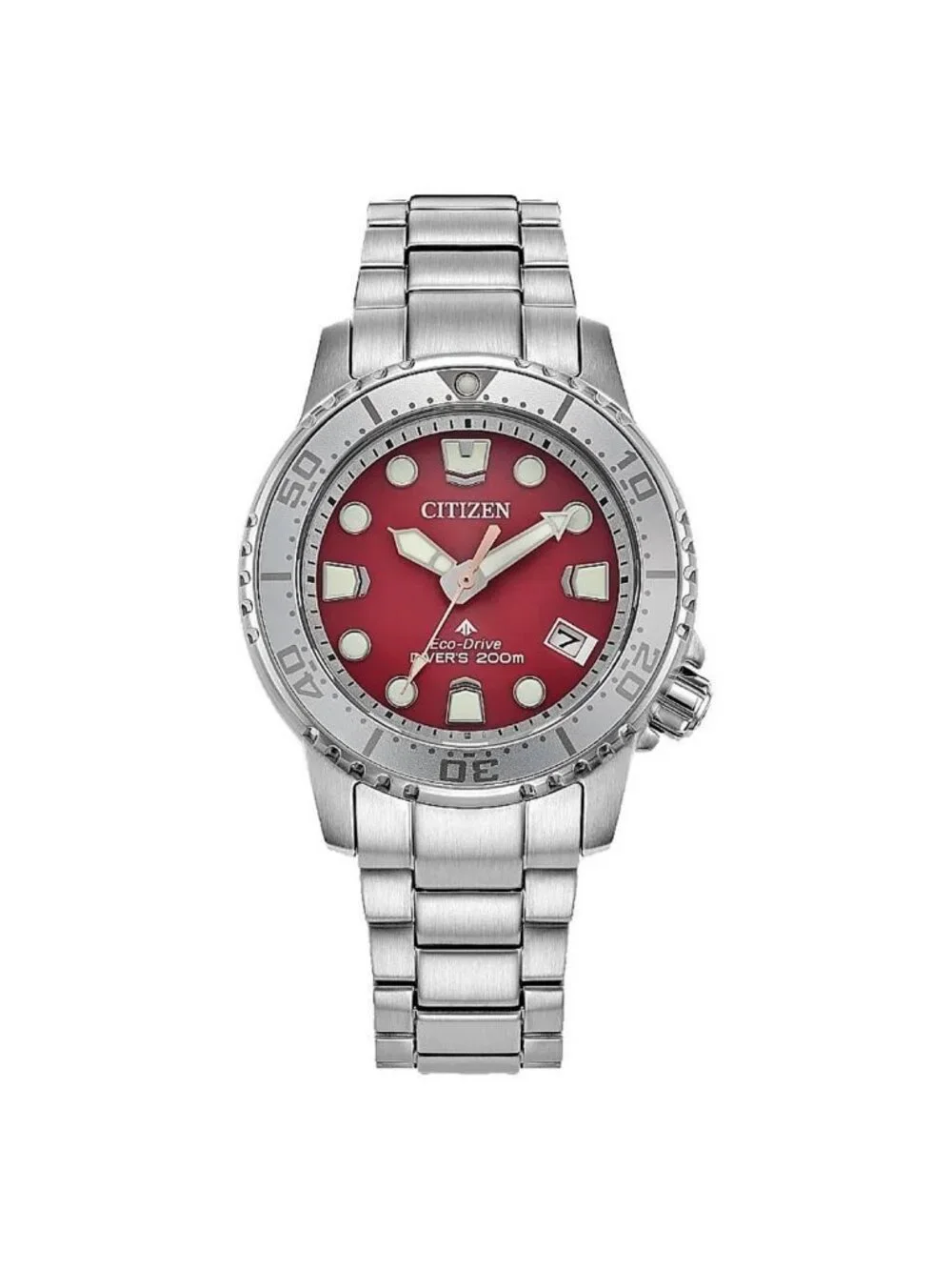 NWT Citizen Promaster Dive Red Dial Ladies Watch